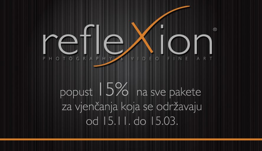POPUST NA FOTOGRAFIRANJE VJENČANJA
